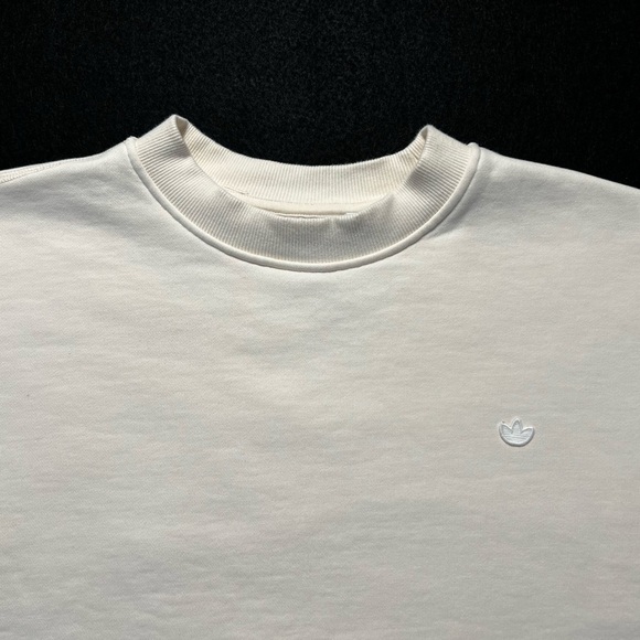 Adidas Adicolor Contempo Crew Sweatshirt Wonder Beige Men’s Medium - Picture 3 of 5